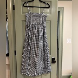 J.Crew Gingham tank dress